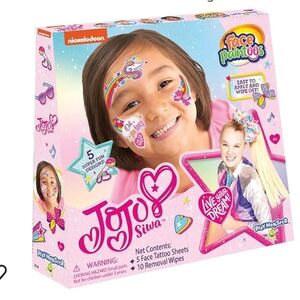 PlayMonster Face Paintoos — JoJo Siwa — Face Design for a Face Paint Alternative
